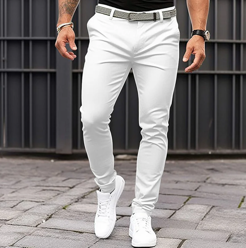 Herre casual bukser | Slim fit