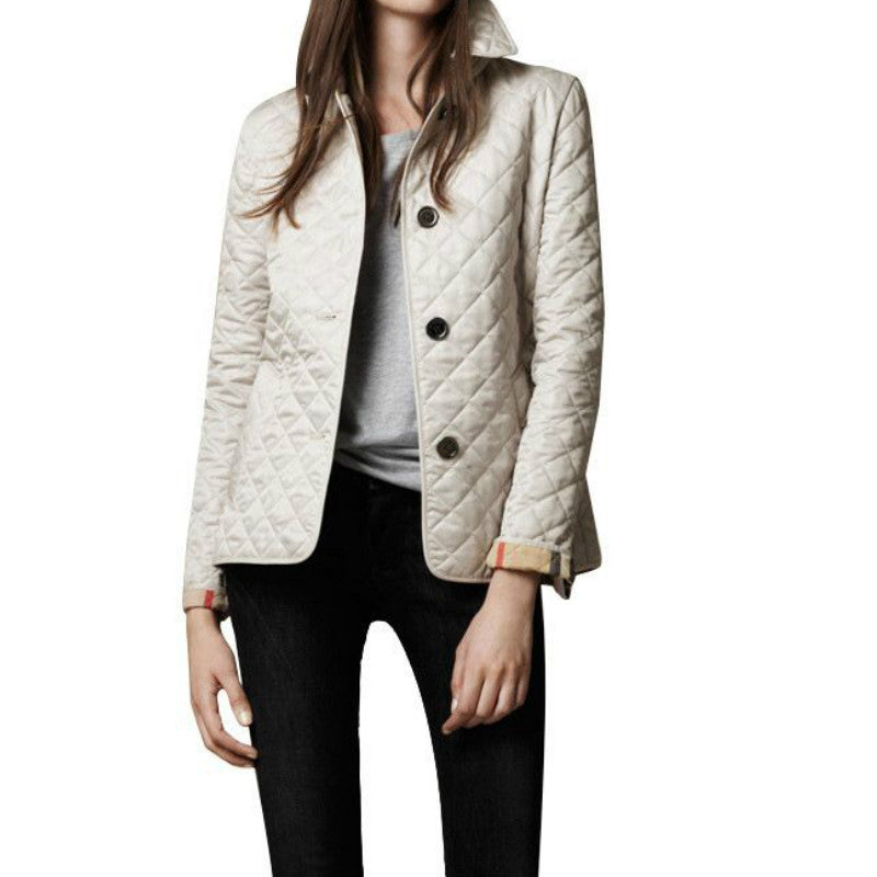 Chaqueta acolchada para mujer | Cierre de botones