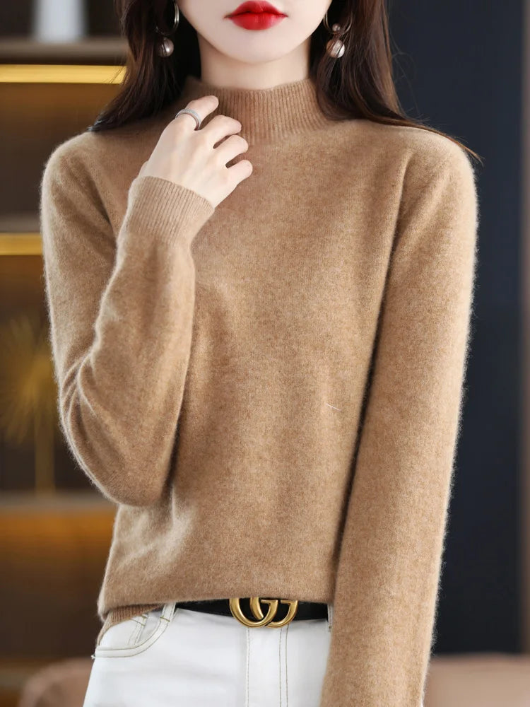 Women's Turtleneck Sweater | Elegant Cut
