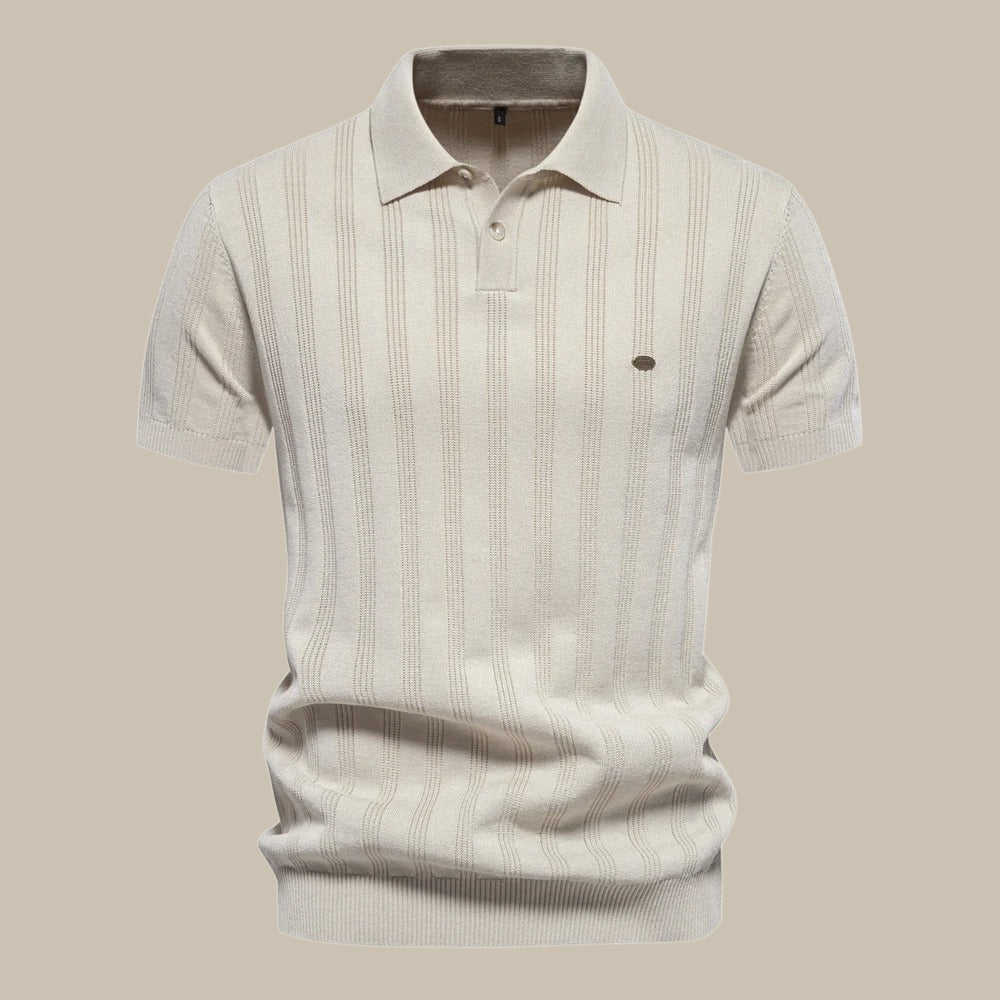 Men's Polo Shirt | Vertical Stripes