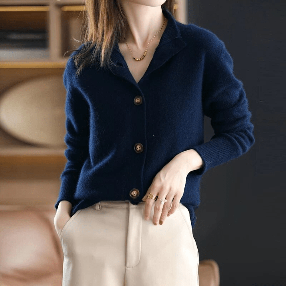 Cardigan til kvinder | Vest med knapper