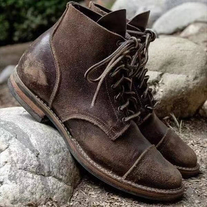 Bottes à lacets homme | Hauteur cheville