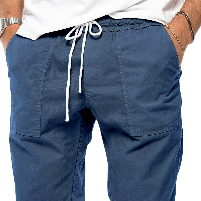 Pantalones Casuales de Hombre | Cordón Relajado