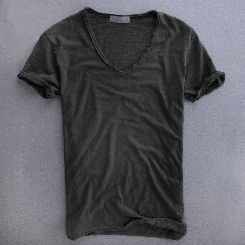Herrt-shirt | V-ringning
