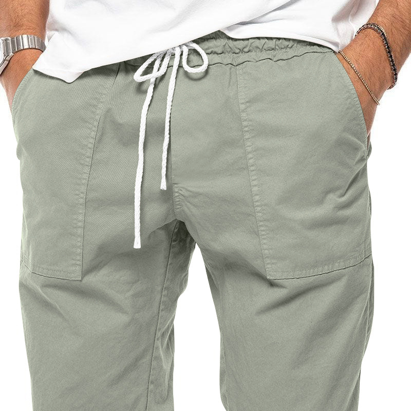 Pantalones Casuales de Hombre | Cordón Relajado