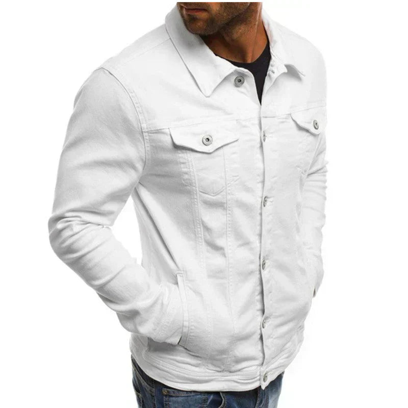 Chaqueta Vaquera Clásica de Hombre | Abotonada