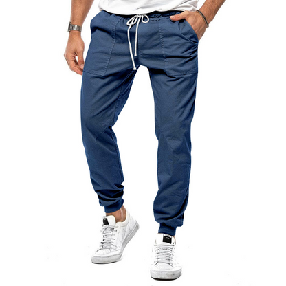 Pantalones Casuales de Hombre | Cordón Relajado