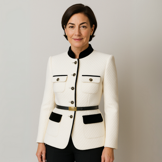 Women's Fitted Blazer | With Belt