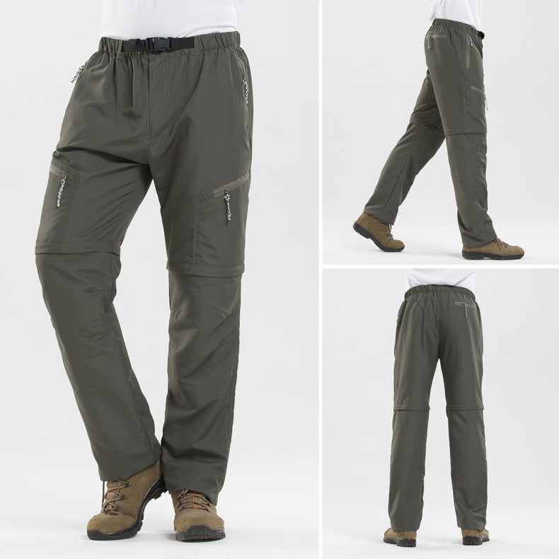 Pantalons d'extérieur zippés pour homme | multifonctions