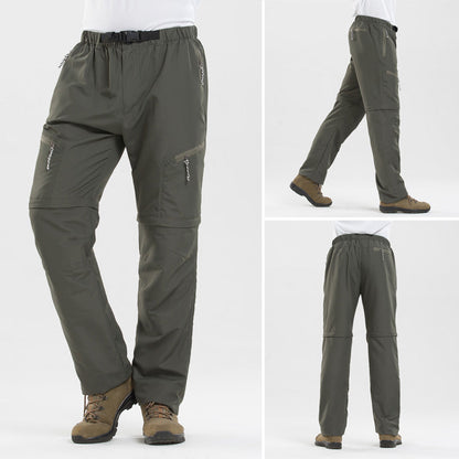 Pantalons d'extérieur zippés pour homme | multifonctions