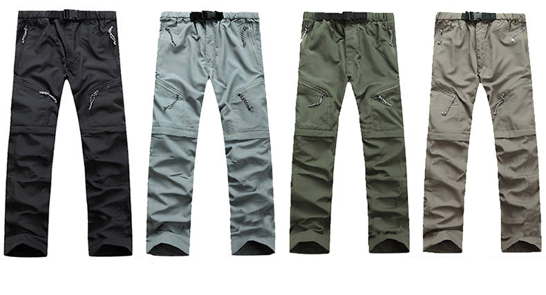 Pantalons d'extérieur zippés pour homme | multifonctions
