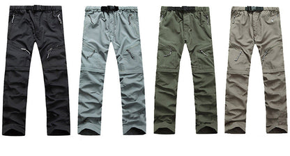 Pantalons d'extérieur zippés pour homme | multifonctions