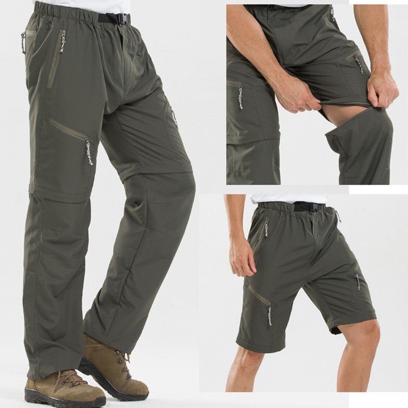 Pantalons d'extérieur zippés pour homme | multifonctions