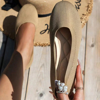 Dames Slip-On Ballerina's | Jurk