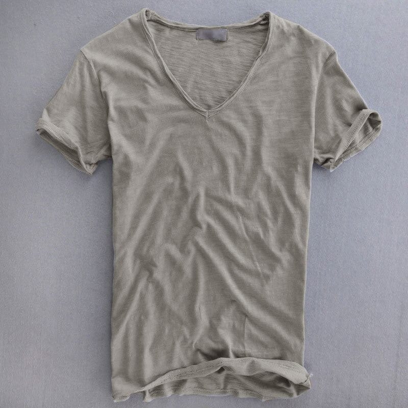Herrt-shirt | V-ringning