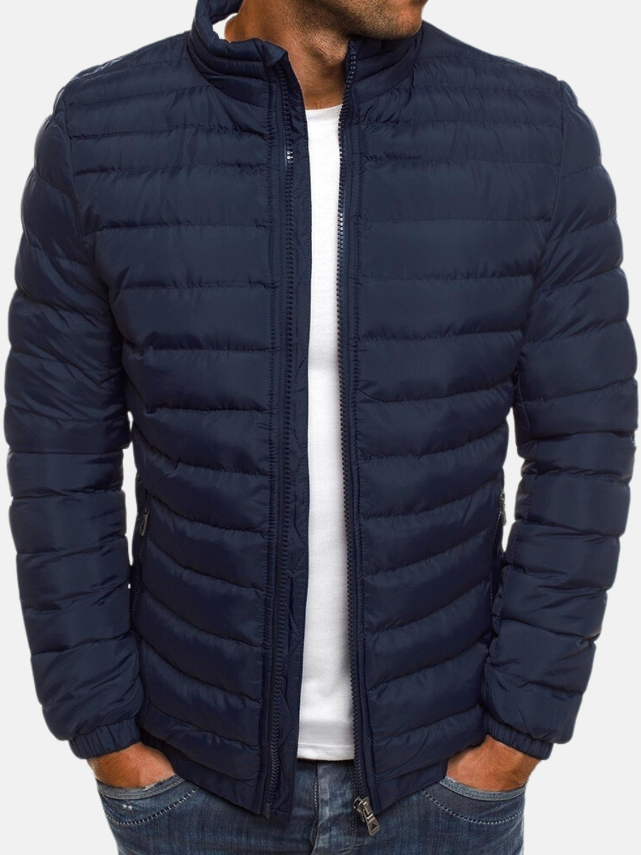Men's Classic Quilted Jacket | Collar