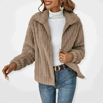 Women's Zipper Cardigan | Soft