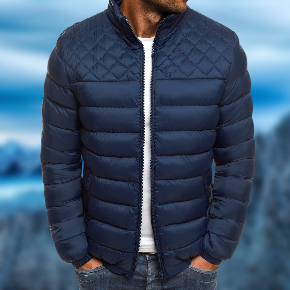 Herre klassisk quiltet jakke | Bomber