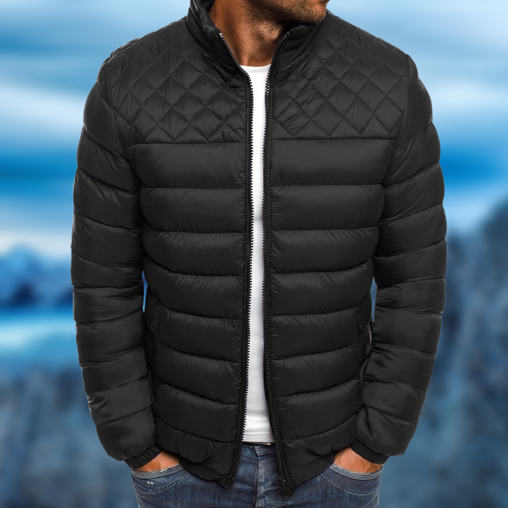 Herre klassisk quiltet jakke | Bomber