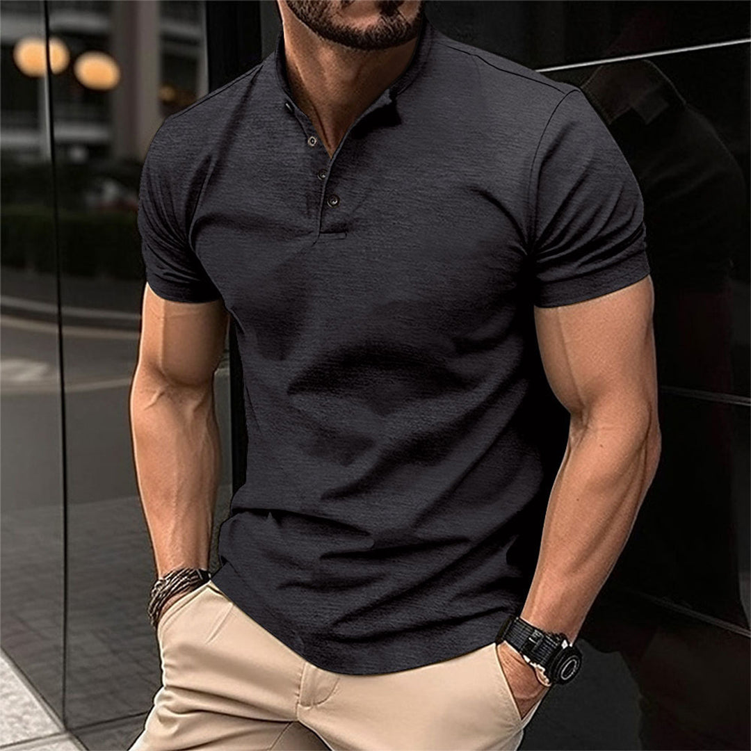 Herre Polo Skjorte | Knaplukning