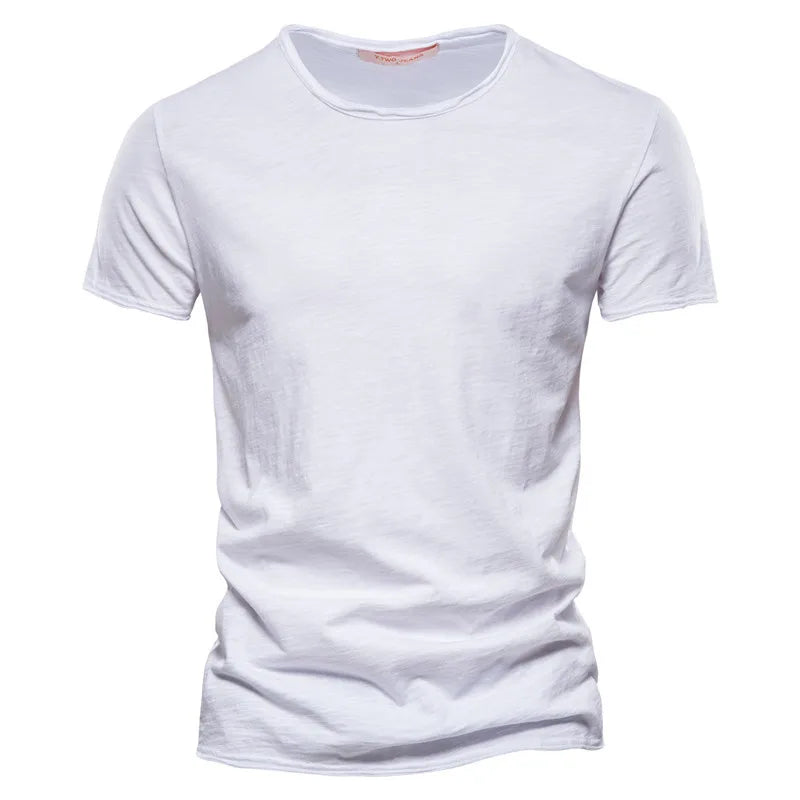 Herret-shirt | Rund hals
