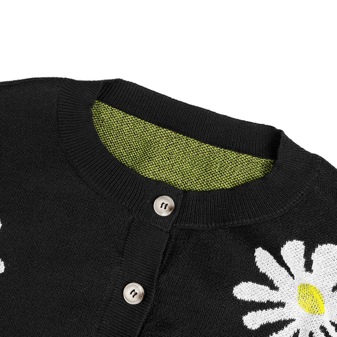 Cárdigan de Mujer Abotonado | Floral