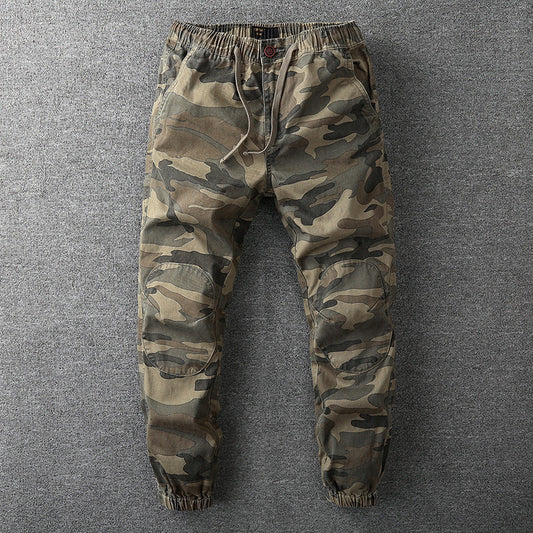 Heren cargobroek | Camouflageprint