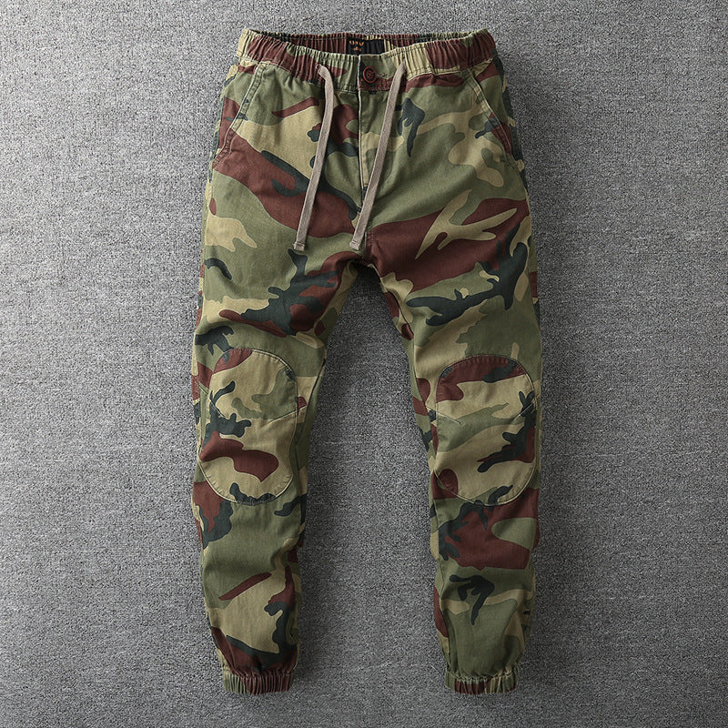 Pantalons cargo homme | Imprimé camouflage