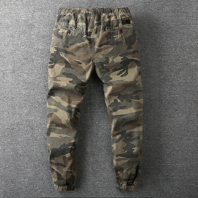 Pantalons cargo homme | Imprimé camouflage