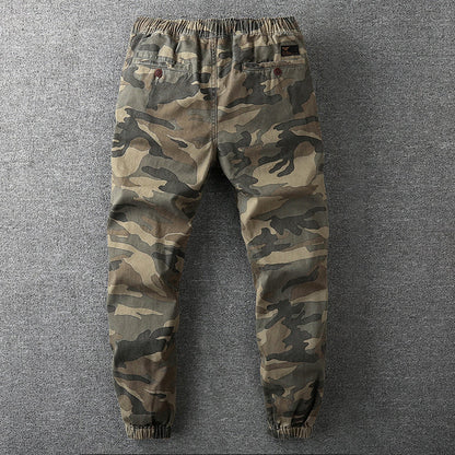 Pantalons cargo homme | Imprimé camouflage