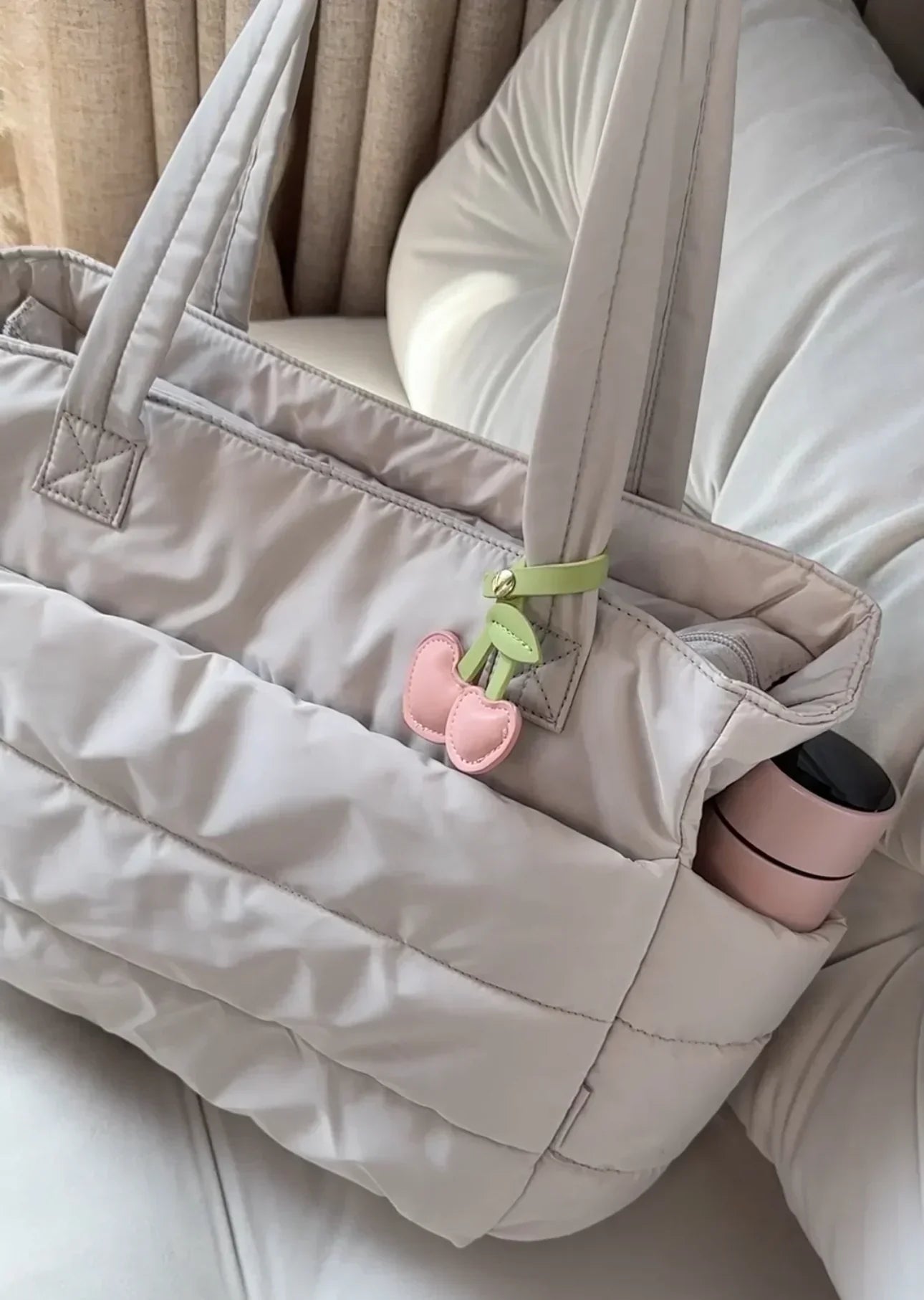 Women's Casual Tote Bag | Quilted