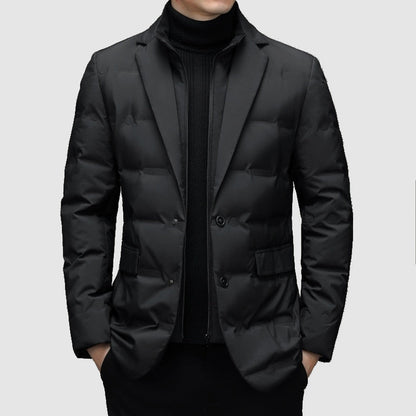 Chaqueta Acolchada de Hombre de Media Estación | Blazer