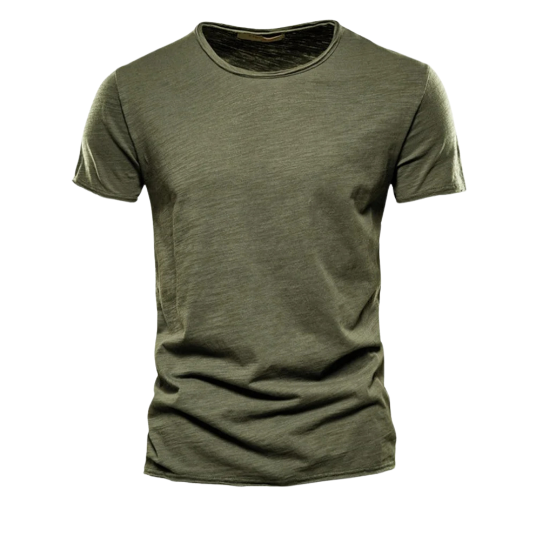 Herret-shirt | Rund hals