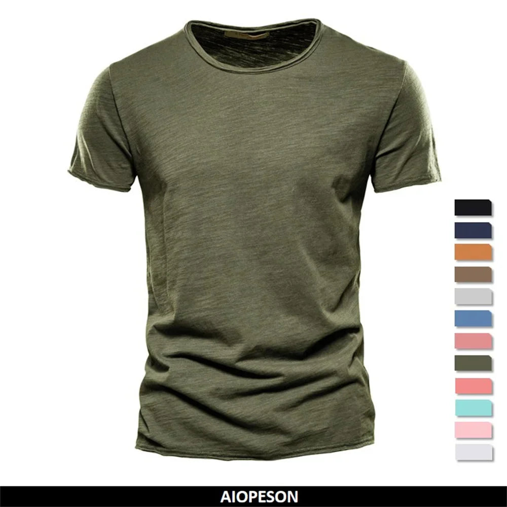 Herret-shirt | Rund hals