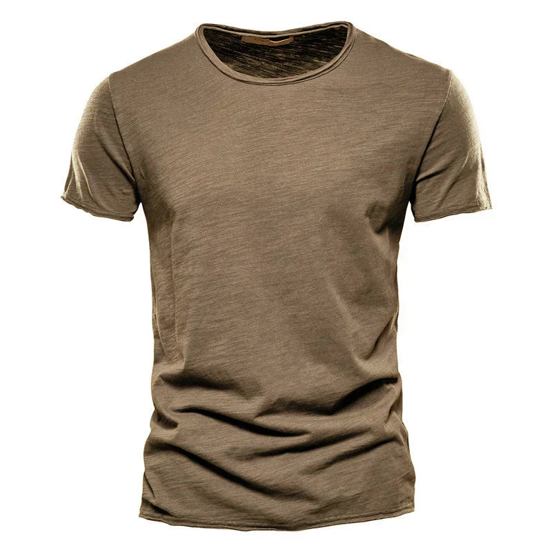 Herret-shirt | Rund hals