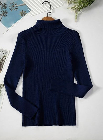 Suéter de Mujer de Cuello Alto | Corte Ajustado