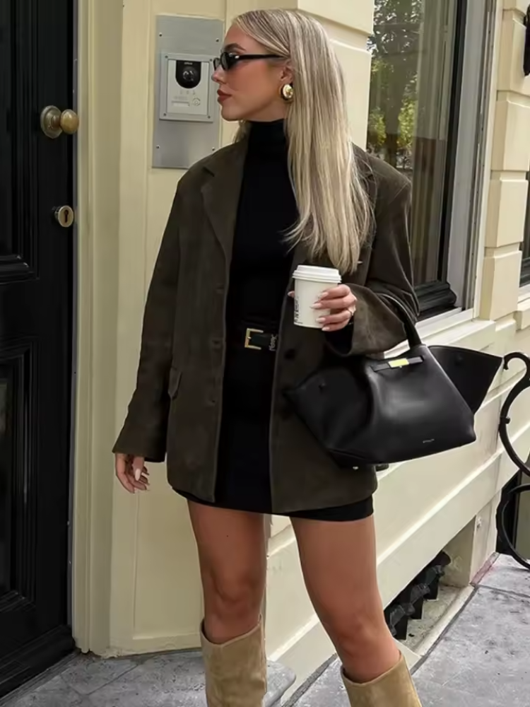 Blazer de mujer de diseño estructurado | Casual