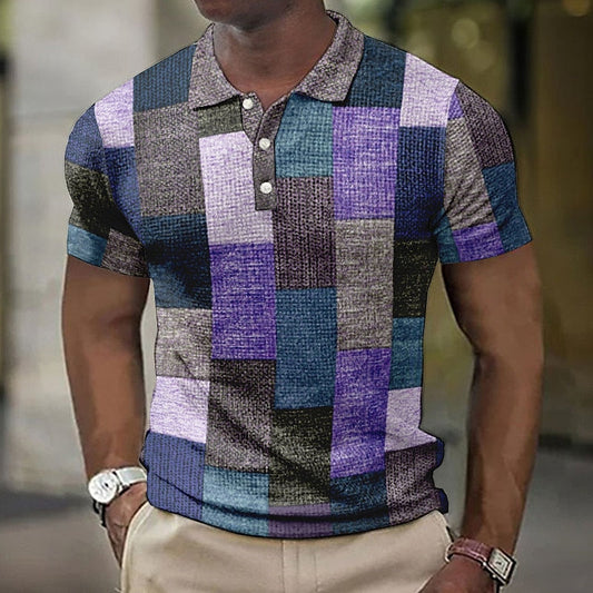 Herenpolo | Patchwork ontwerp