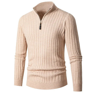 Pull homme à demi-zip | Coupe slim