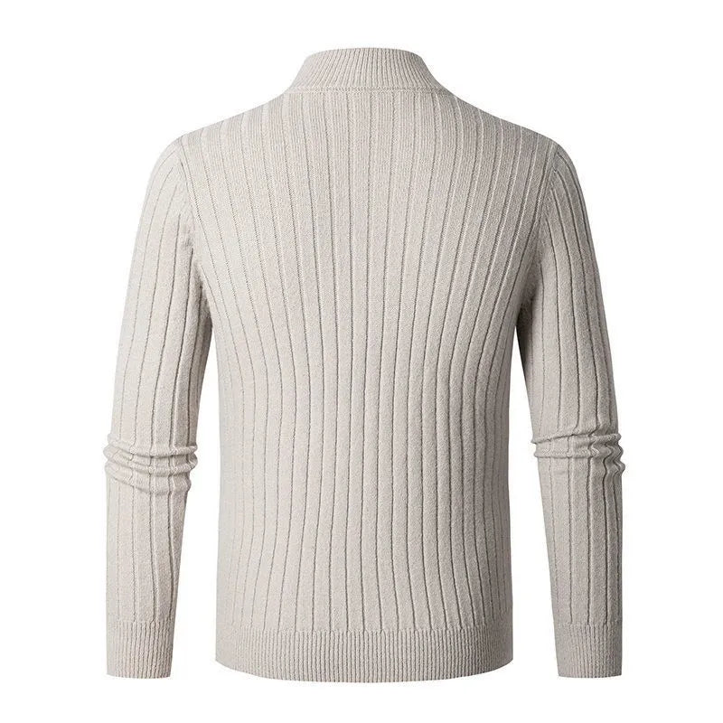 Pull homme à demi-zip | Coupe slim