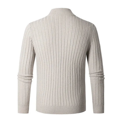 Pull homme à demi-zip | Coupe slim