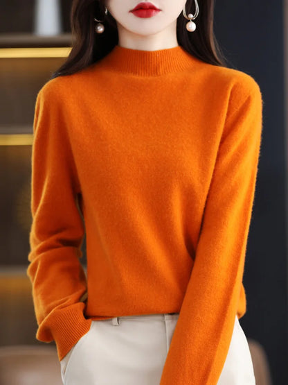 Women's Turtleneck Sweater | Elegant Cut