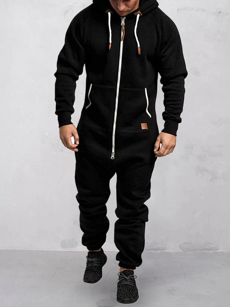 Men’s Jumpsuit | Hooded with Zipper