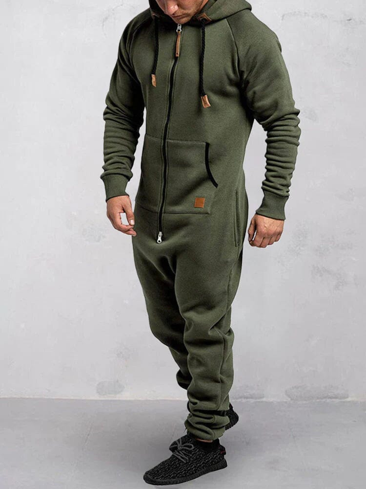 Men’s Jumpsuit | Hooded with Zipper