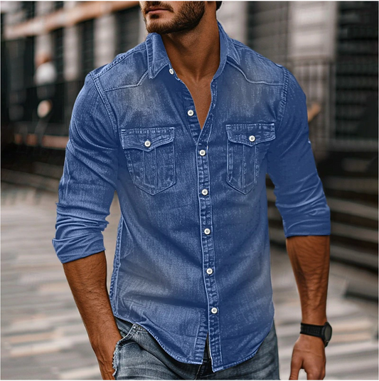 Chemise en Jean Homme | Classique