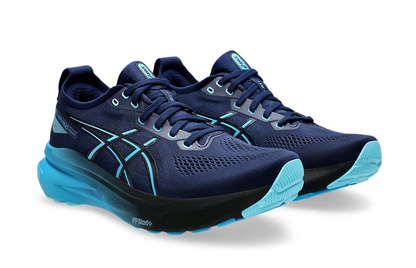 Gel-Kayano 31 hardloopschoenen voor heren: optimale demping, comfort en ademend vermogen