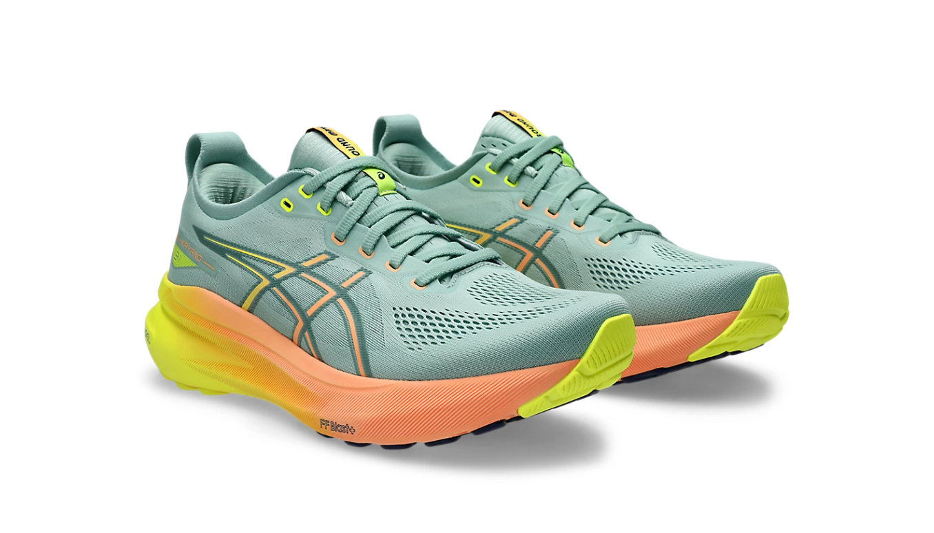 Gel-Kayano 31 hardloopschoenen voor heren: optimale demping, comfort en ademend vermogen