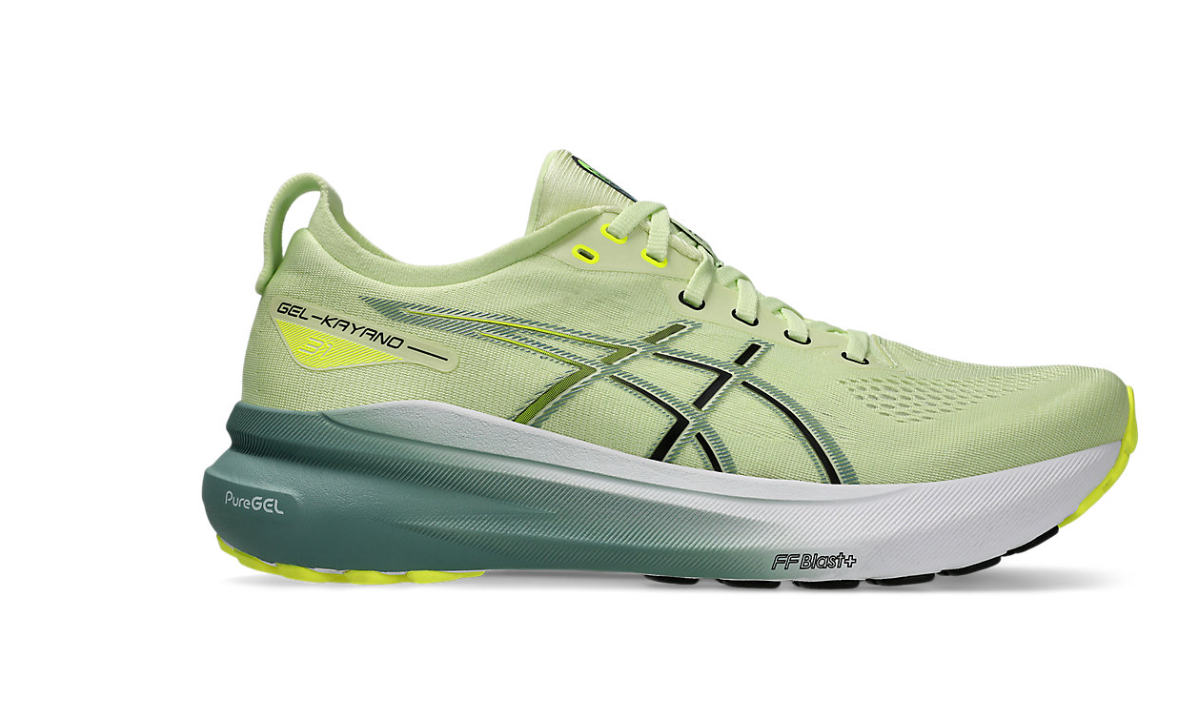 Gel-Kayano 31 hardloopschoenen voor heren: optimale demping, comfort en ademend vermogen