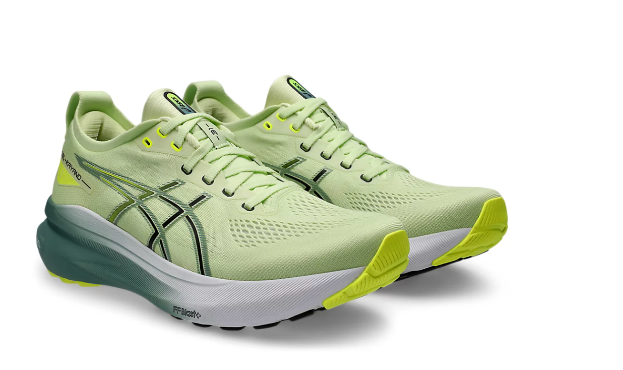 Gel-Kayano 31 hardloopschoenen voor heren: optimale demping, comfort en ademend vermogen