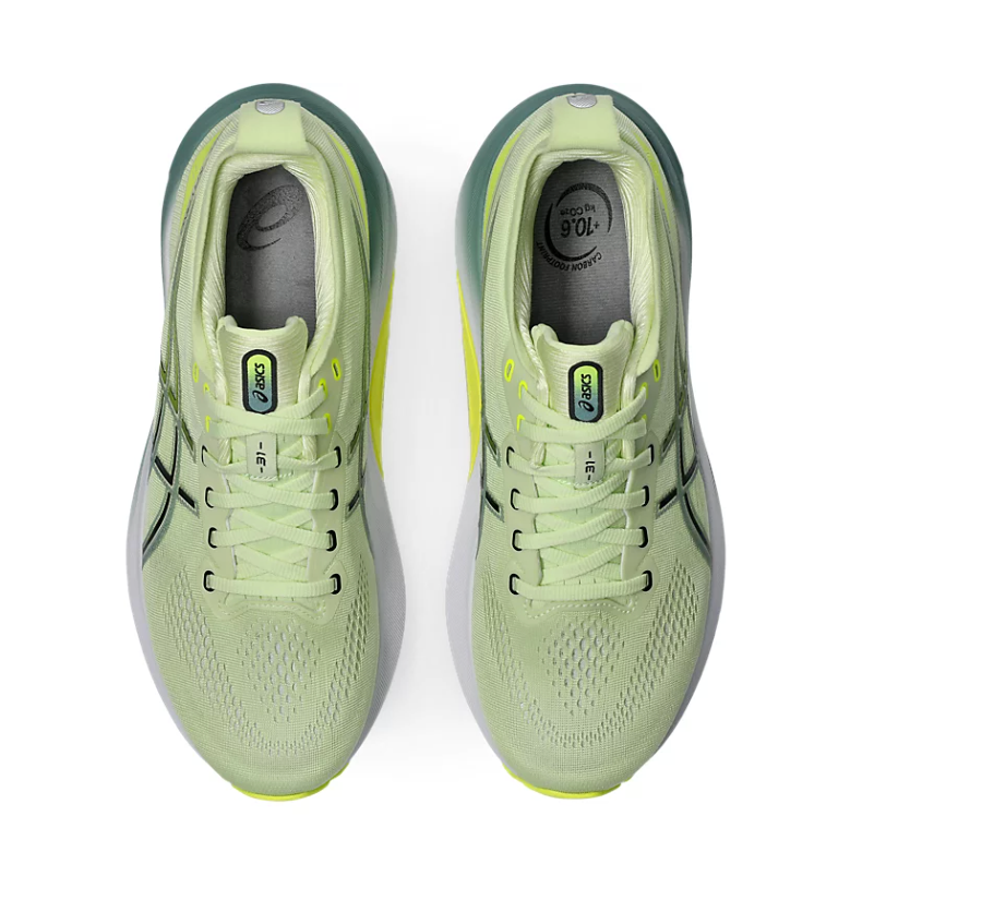 Gel-Kayano 31 hardloopschoenen voor heren: optimale demping, comfort en ademend vermogen